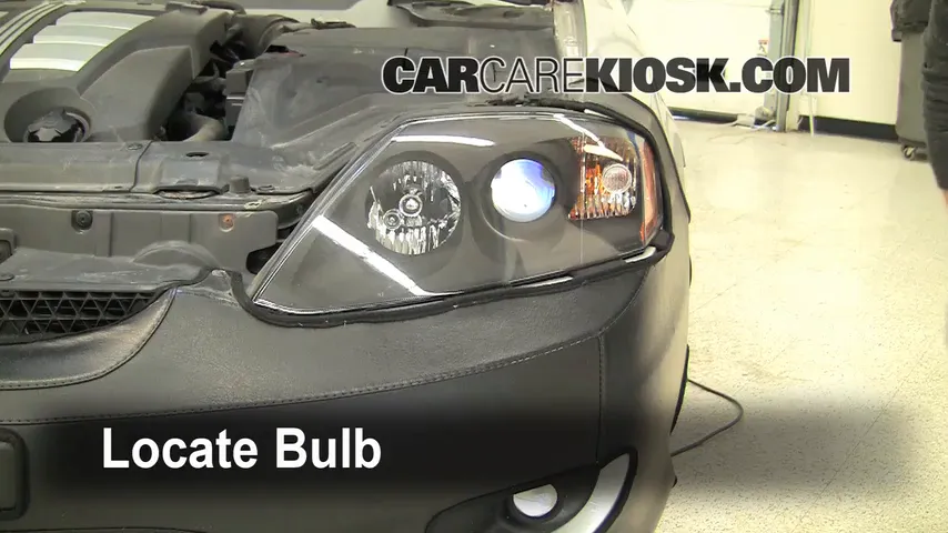 2005 Hyundai Tiburon GT 2.7L V6 Lights Headlight (replace bulb)